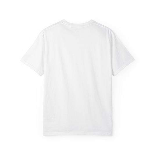 Minimal Cross Chest T-Shirt — Small Faith Cross Graphic