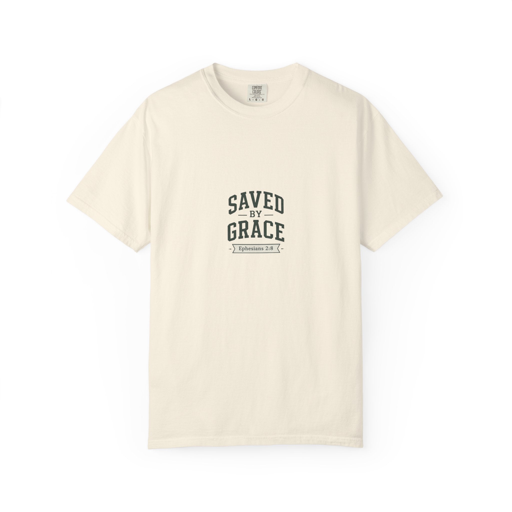 Saved by Grace Christian T-Shirt — Worship & Church Tee