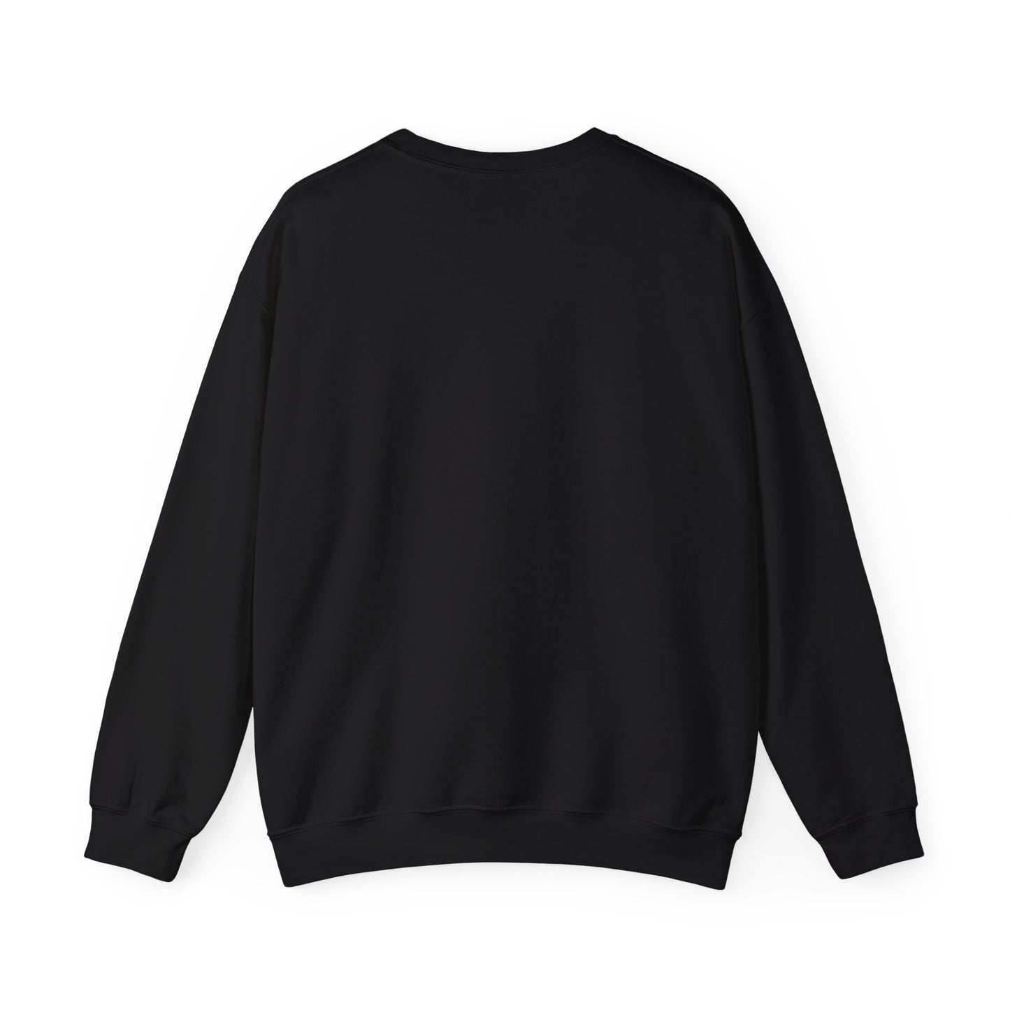 Minimal Cross Crewneck Sweatshirt — Small Chest Cross Christian Pullover