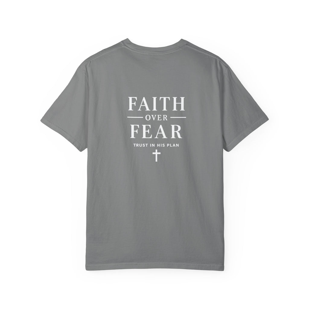 Faith Over Fear T-Shirt — Christian Inspirational Graphic Tee