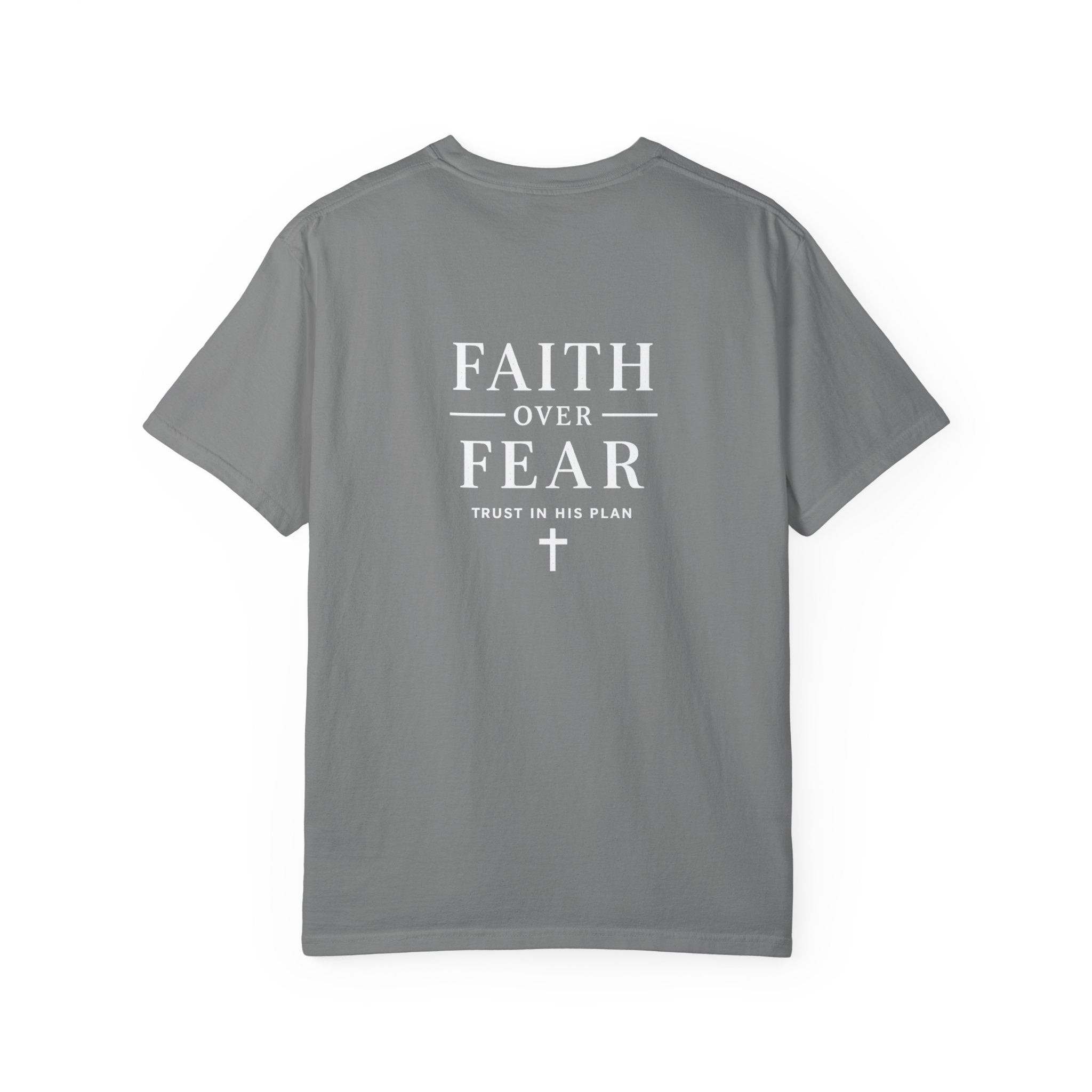 Faith Over Fear T-Shirt — Christian Inspirational Graphic Tee
