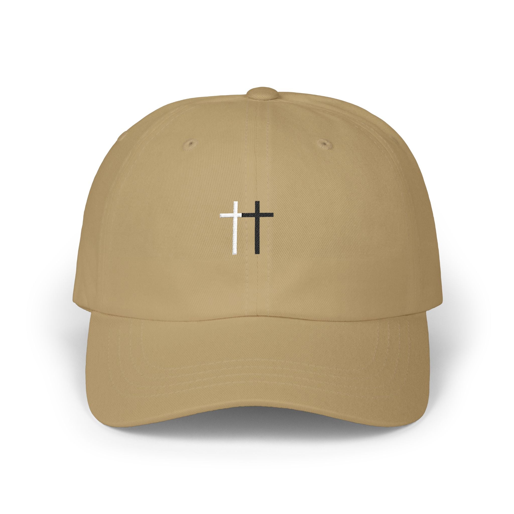 Christian Cross Dad Cap — Simple Faith Baseball Hat