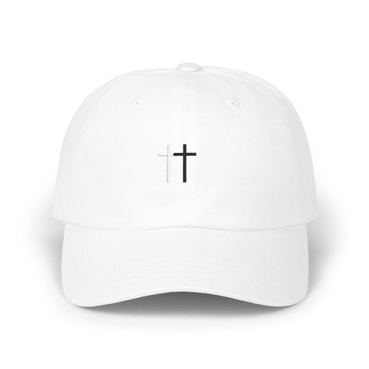 Dad Cap — Classic White Adjustable Baseball Hat