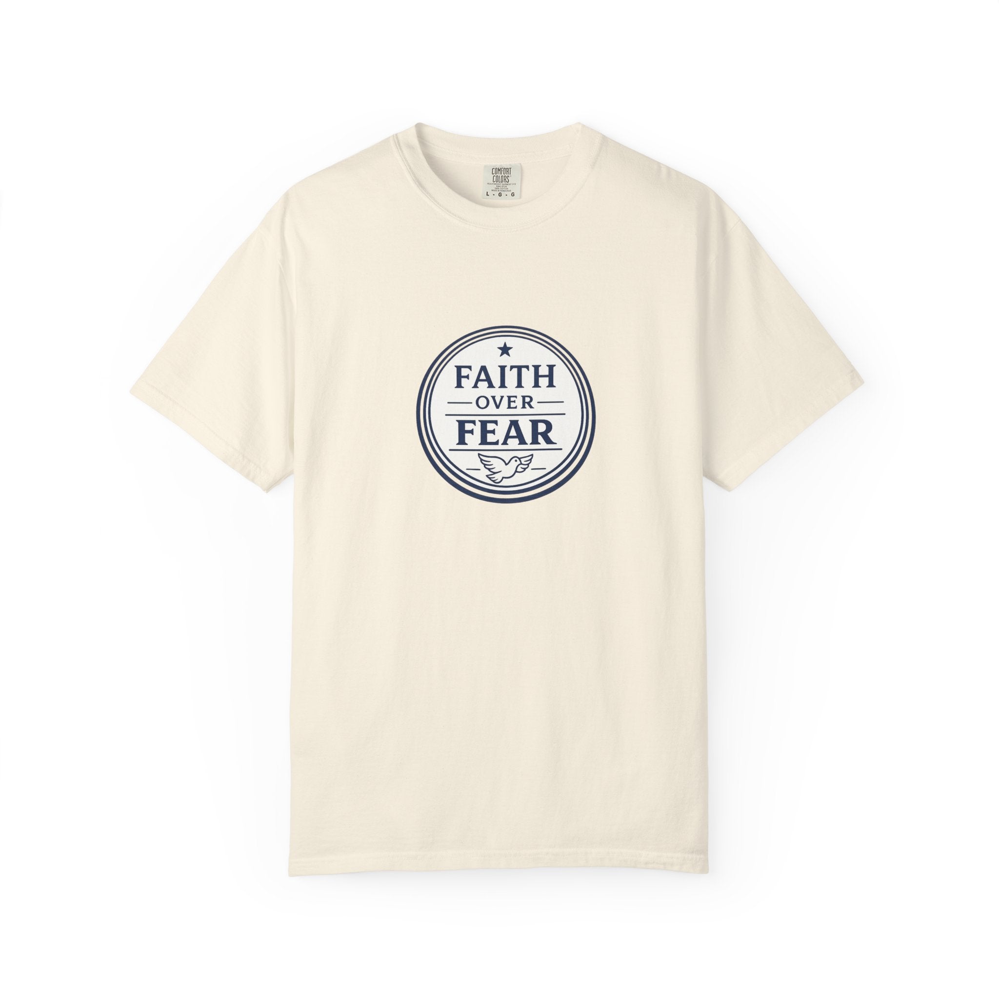 Faith Over Fear Christian T-Shirt — Worship & Church Tee