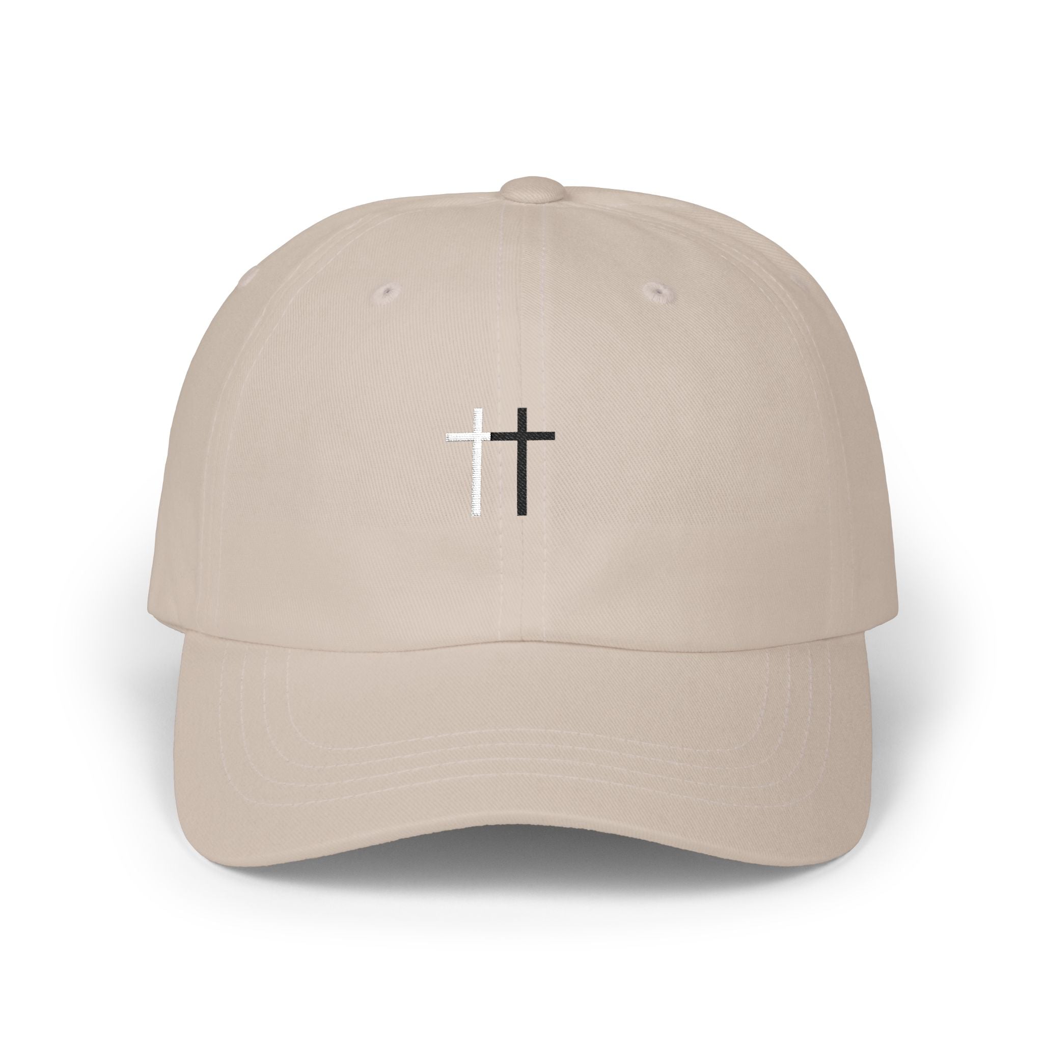 Christian Cross Dad Cap — Simple Faith Baseball Hat