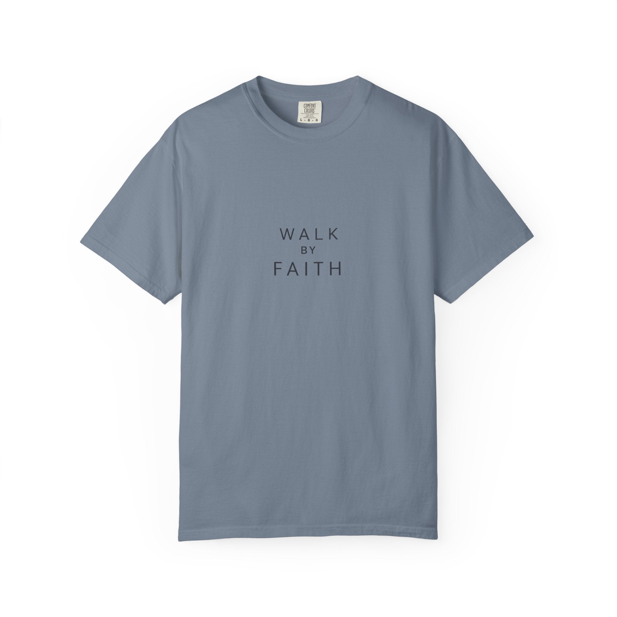 Walk By Faith Christian T-Shirt — Worship & Church Tee