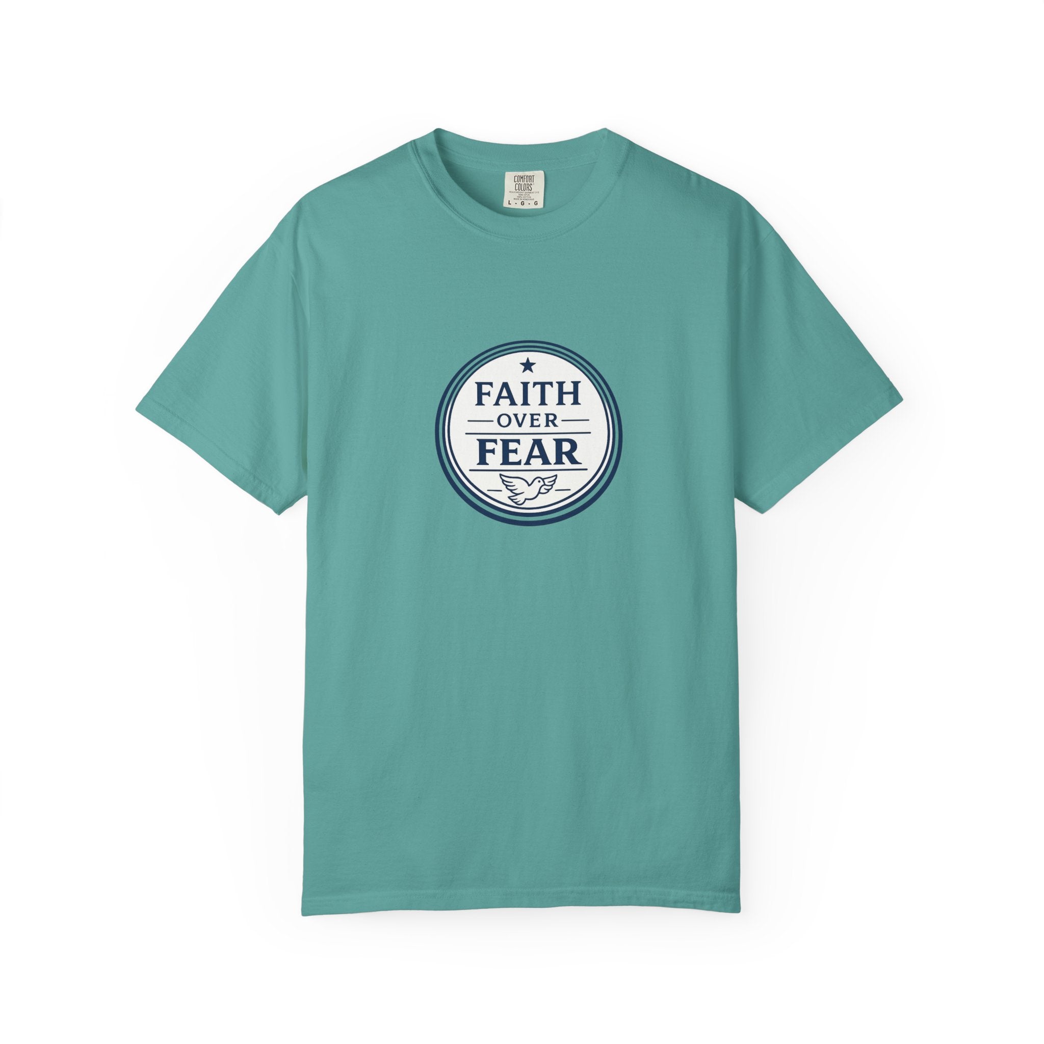 Faith Over Fear Christian T-Shirt — Worship & Church Tee