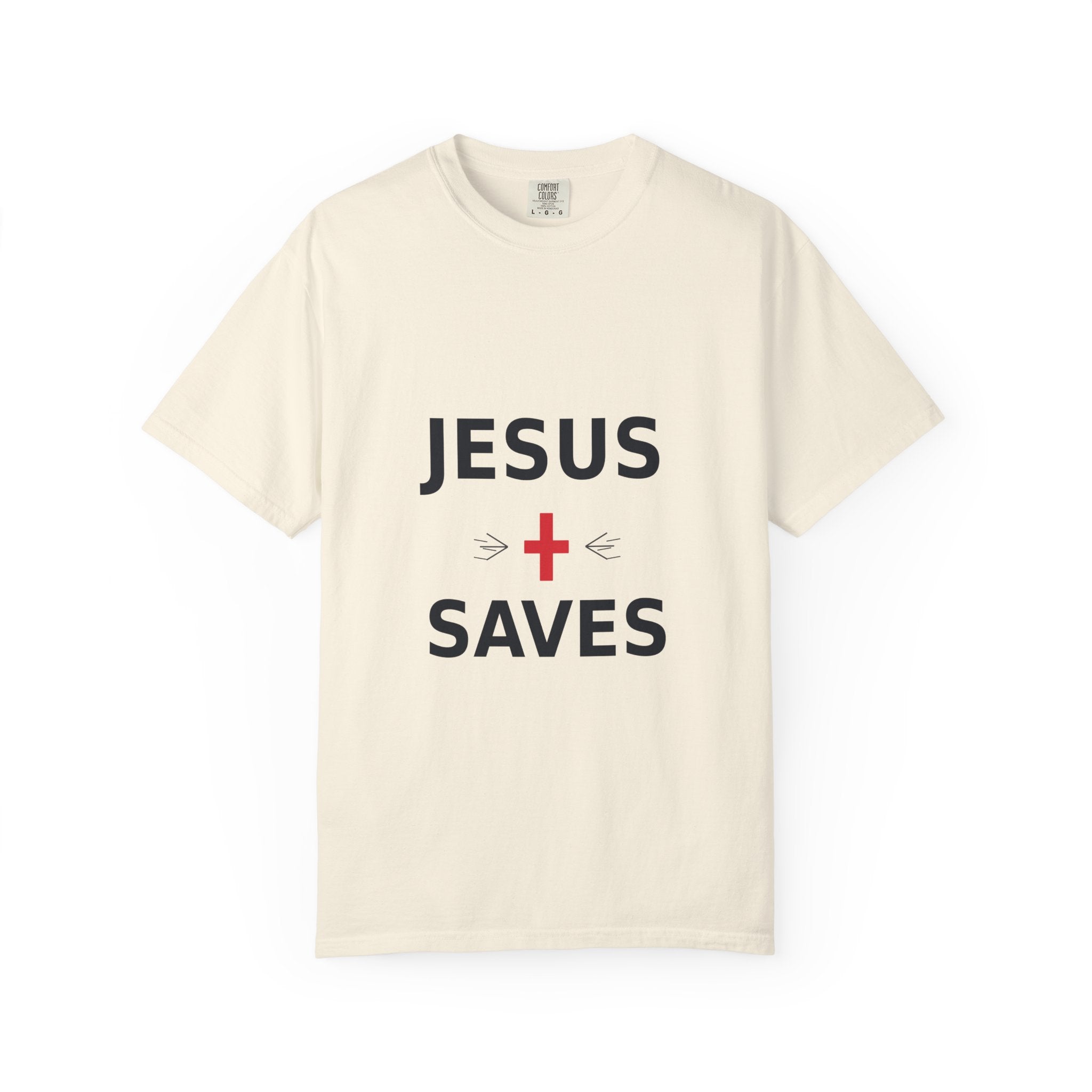 Jesus Saves T-shirt — Faith-Based Christian Tee for Worship & Church