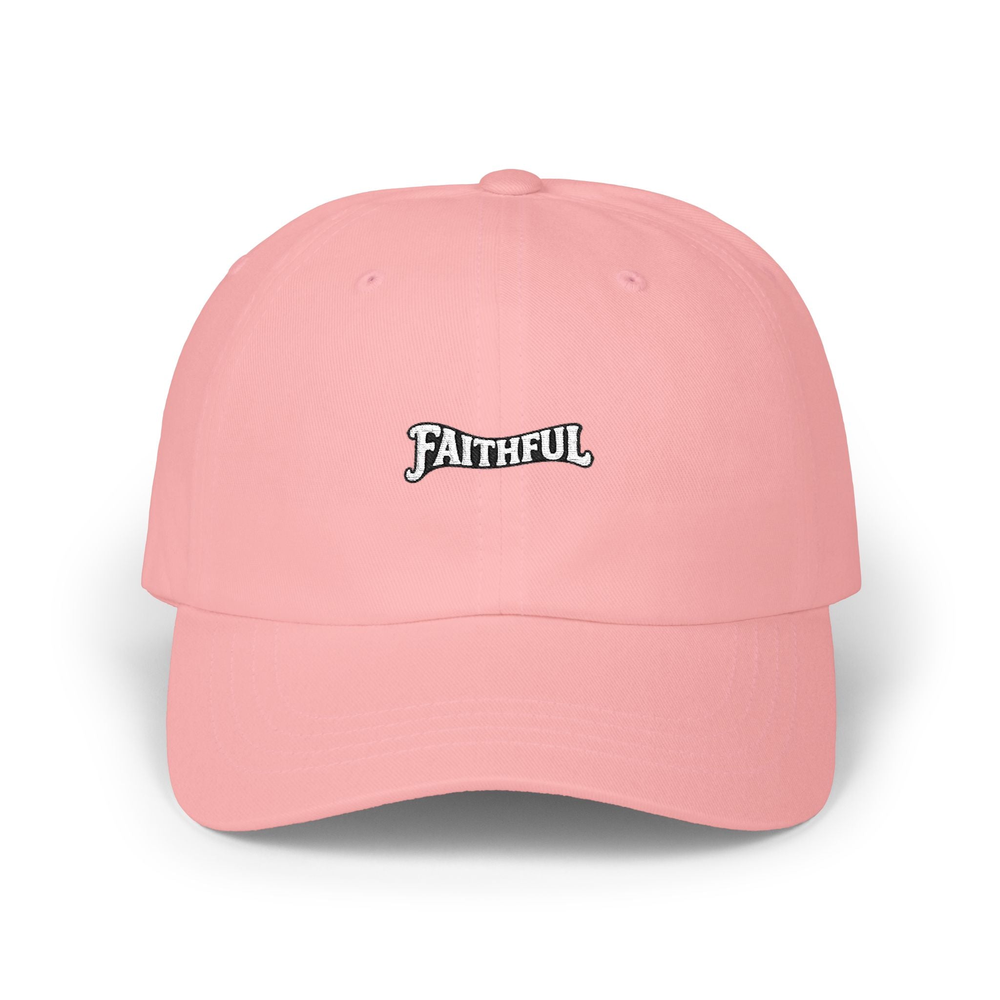 Jesus Is King Classic Dad Cap — Subtle Christian Baseball Hat for Believers