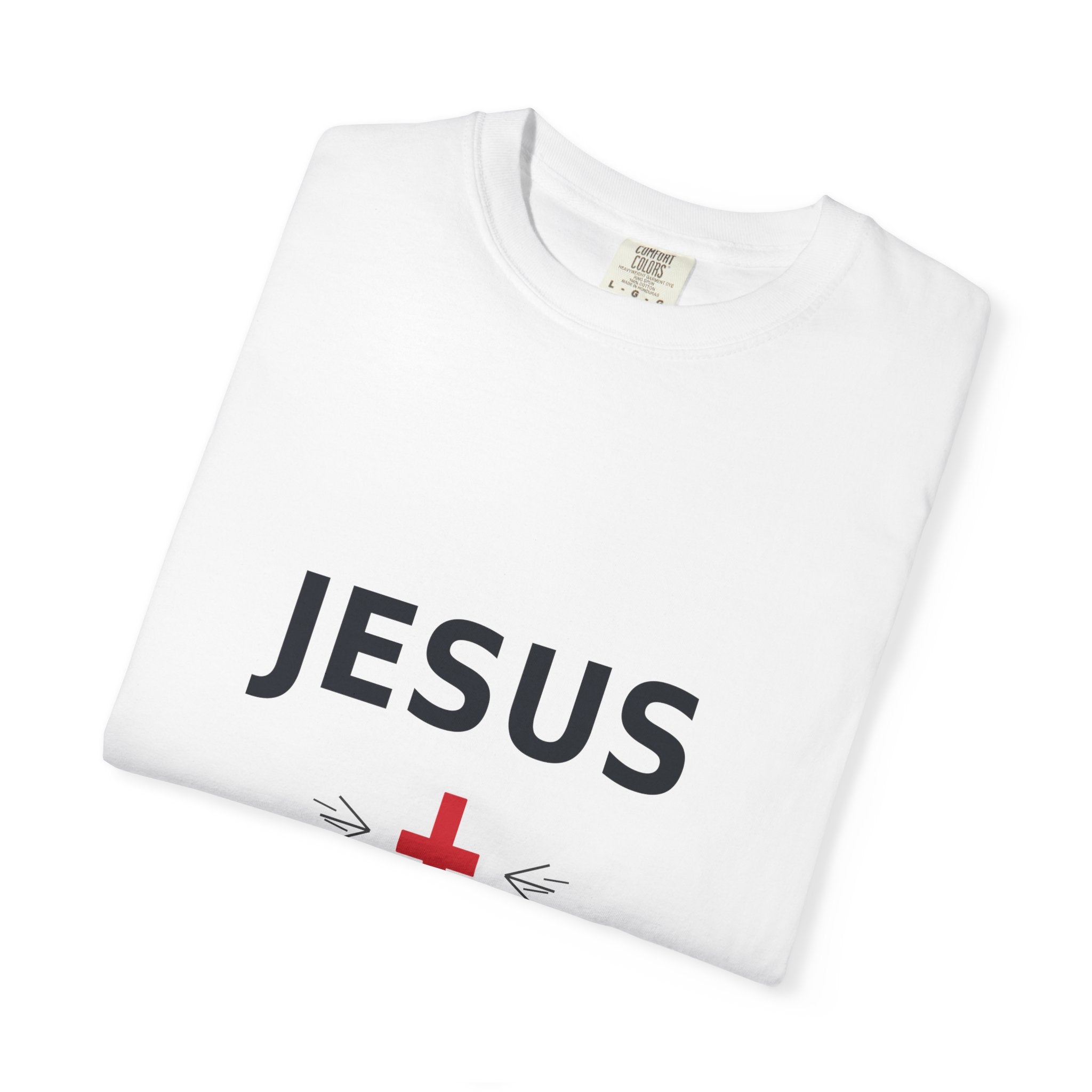 Jesus Saves T-shirt — Faith-Based Christian Tee for Worship & Church