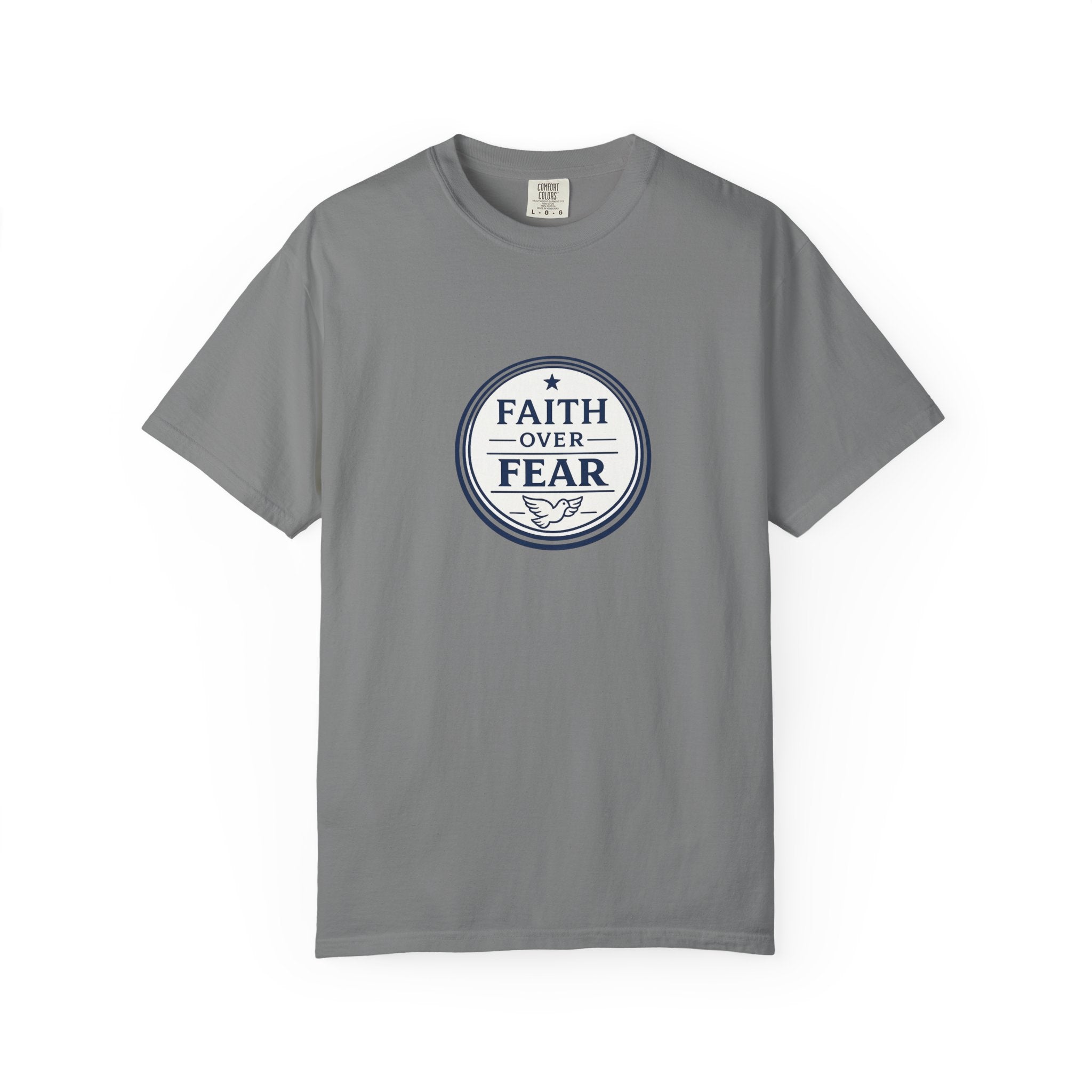 Faith Over Fear Christian T-Shirt — Worship & Church Tee