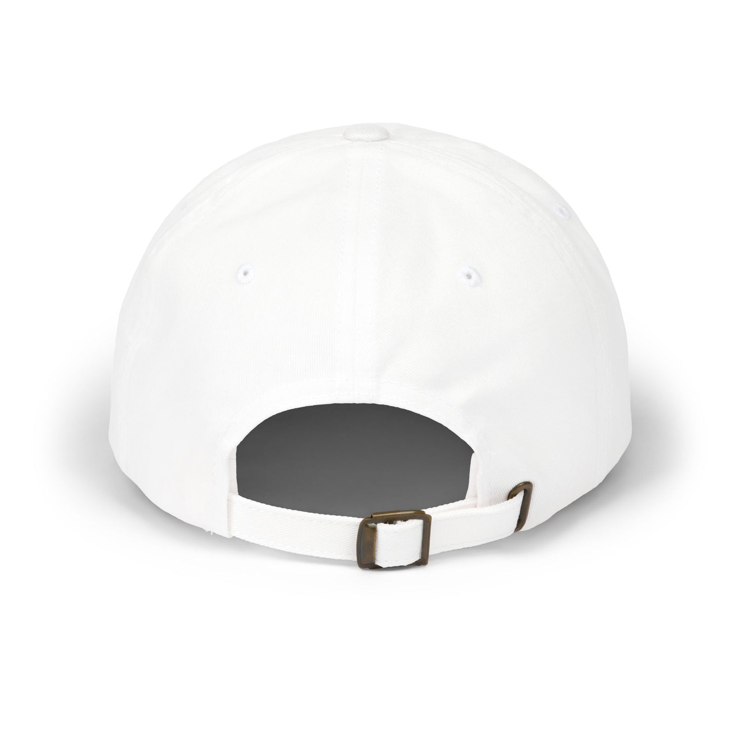 Dad Cap — Classic White Adjustable Baseball Hat