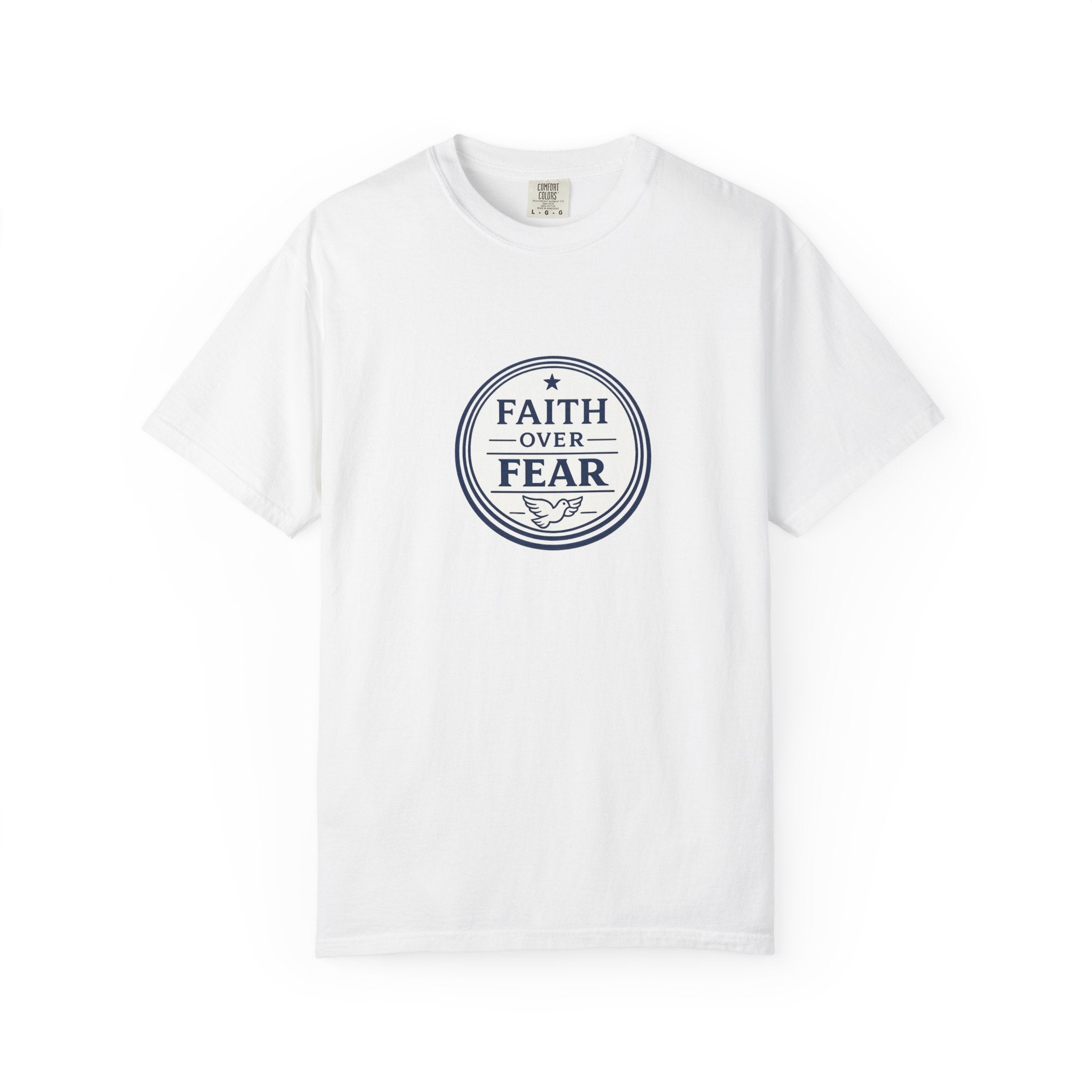 Faith Over Fear Christian T-Shirt — Worship & Church Tee