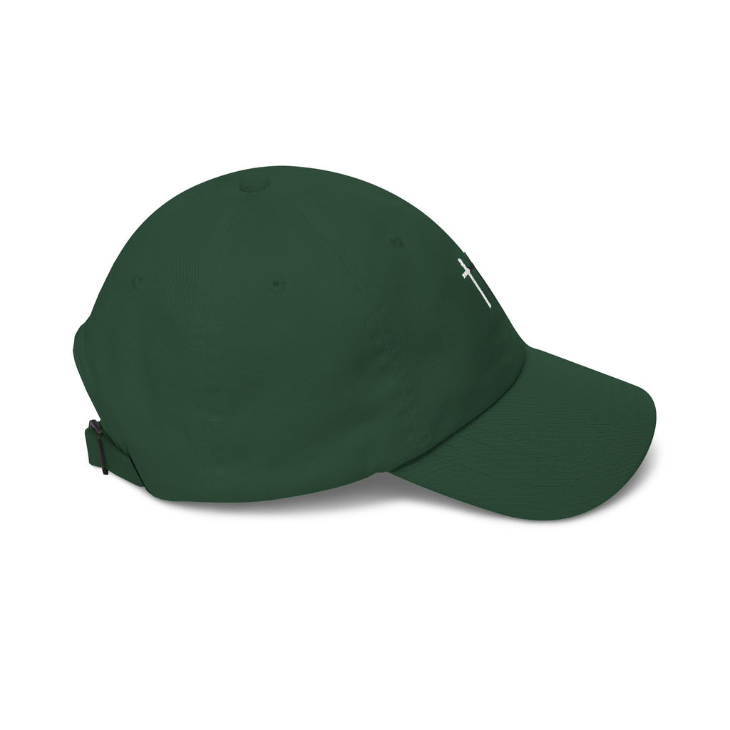 Christian Cross Dad Cap — Simple Faith Baseball Hat