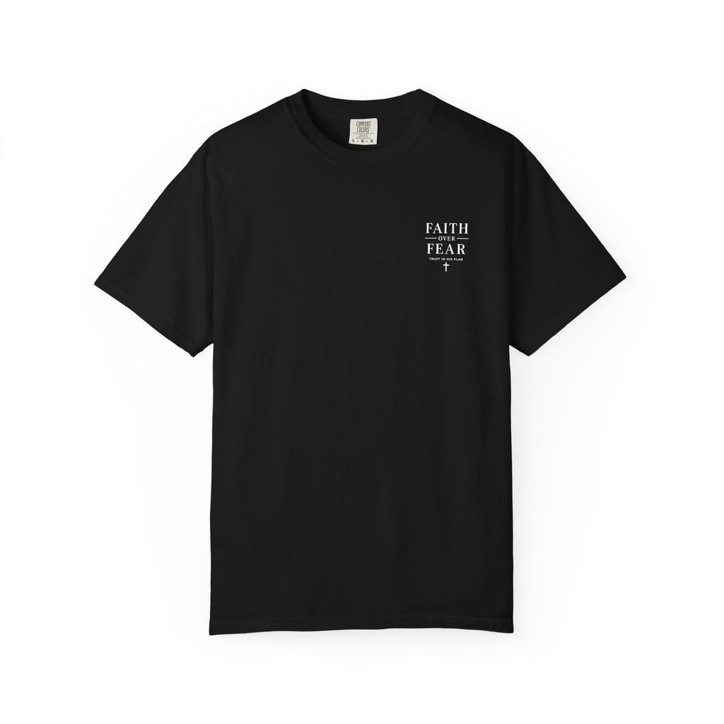 Faith Over Fear T-Shirt — Christian Inspirational Graphic Tee