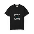 Jesus Saves T-shirt — Faith-Based Christian Tee for Worship & Church
