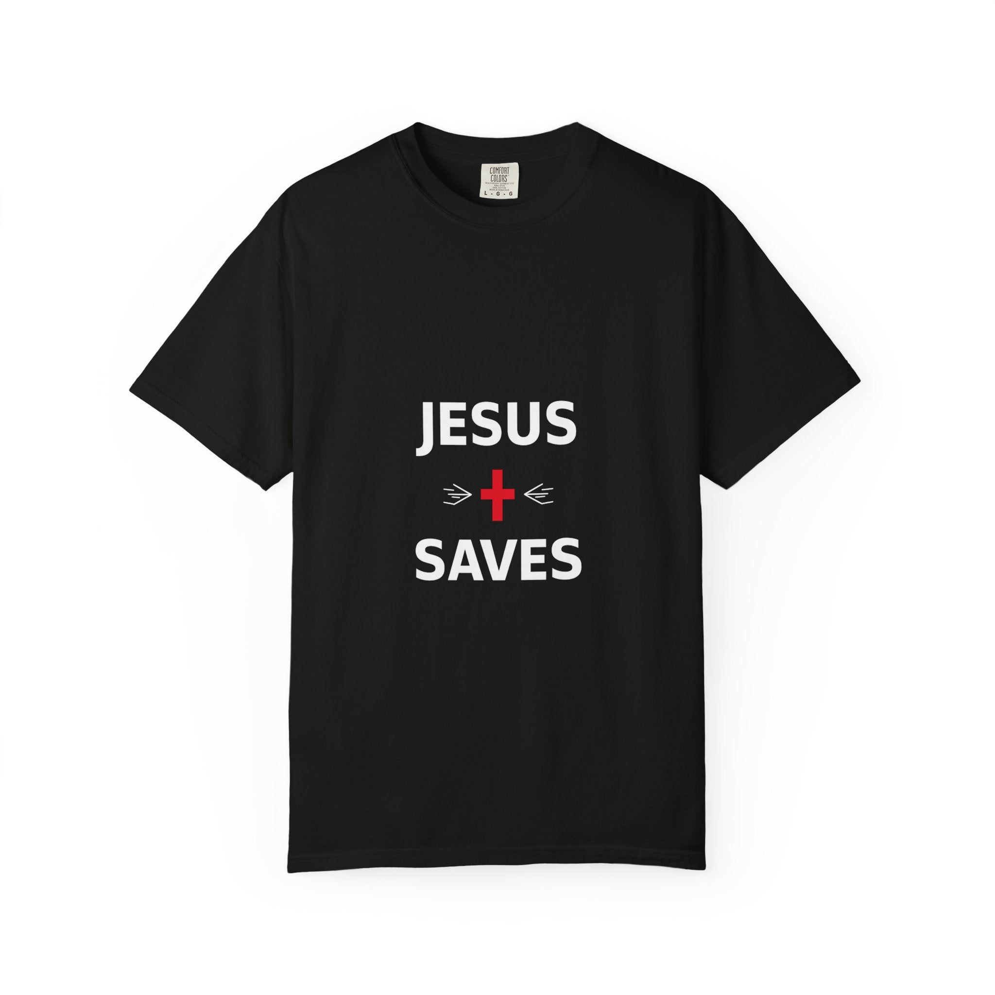 Jesus Saves T-shirt — Faith-Based Christian Tee for Worship & Church