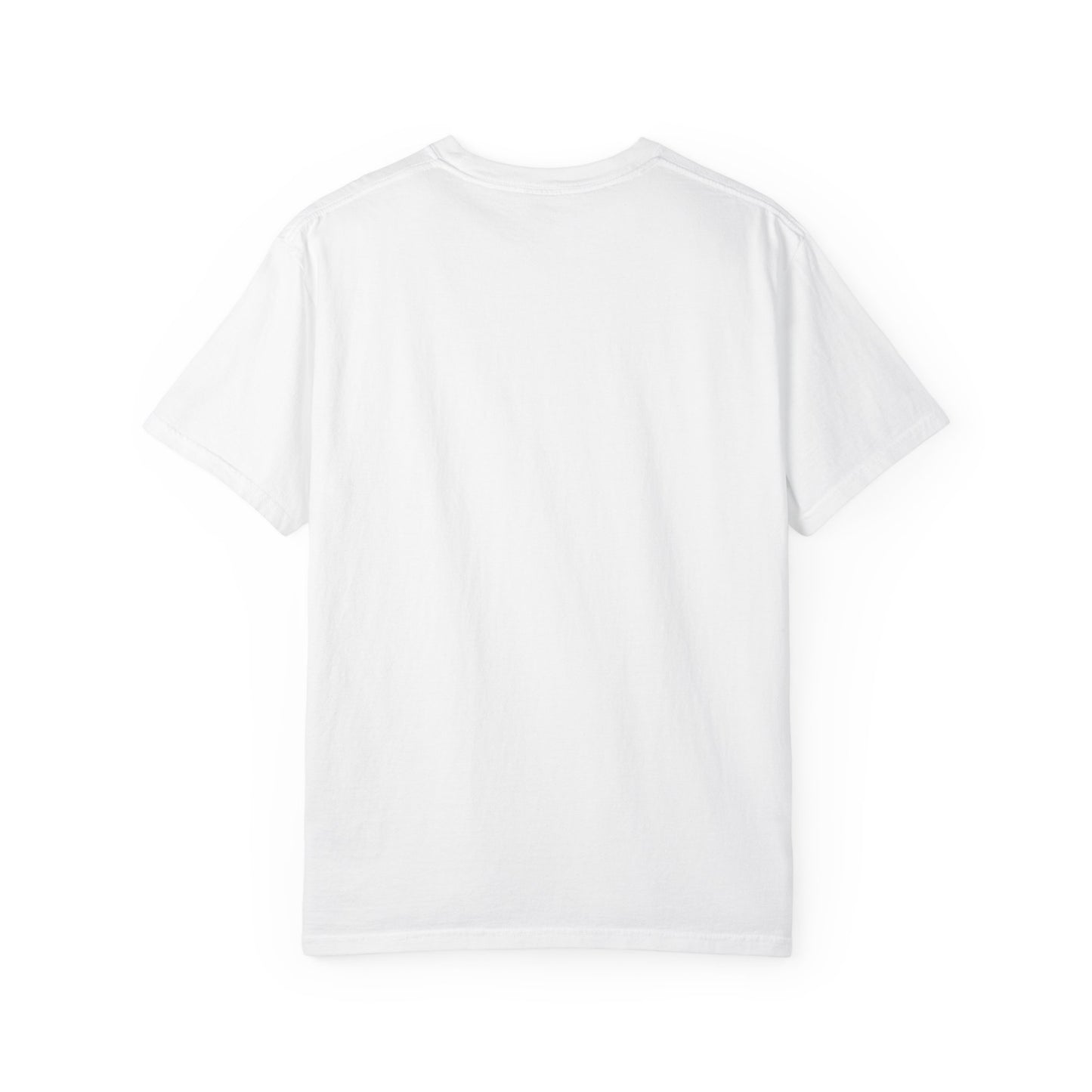 Minimal Cross Chest T-Shirt — Small Faith Cross Graphic