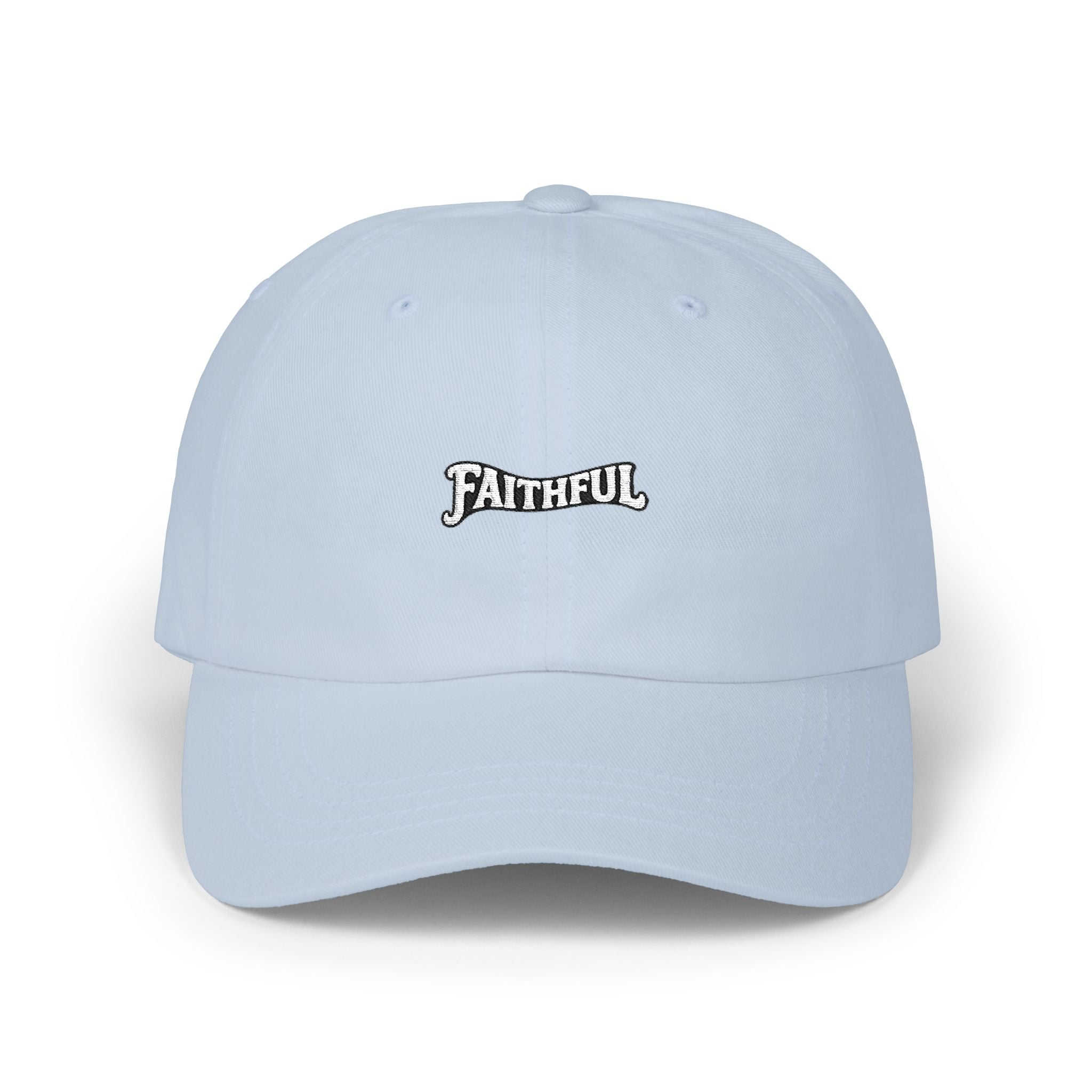 Jesus Is King Classic Dad Cap — Subtle Christian Baseball Hat for Believers