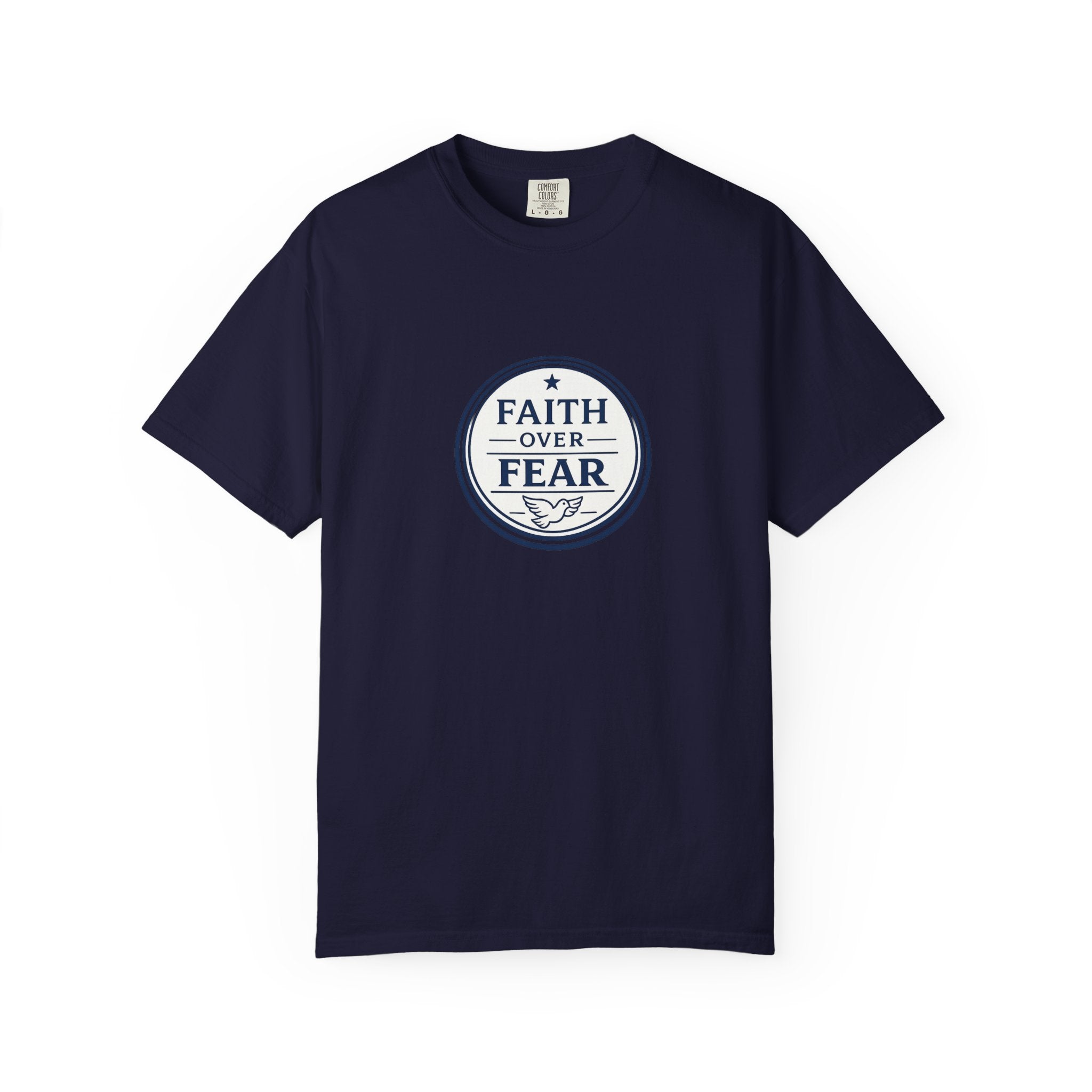 Faith Over Fear Christian T-Shirt — Worship & Church Tee