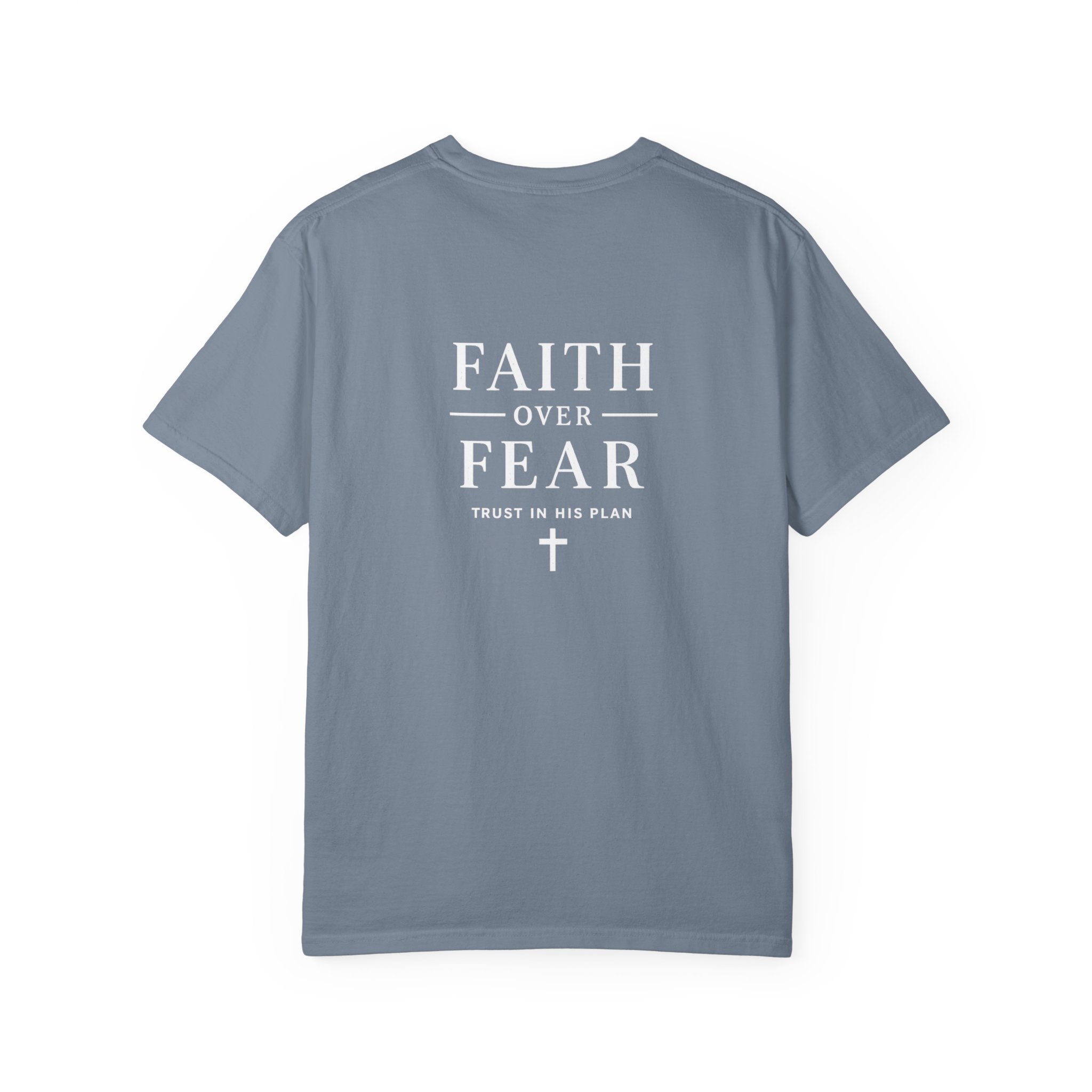 Faith Over Fear T-Shirt — Christian Inspirational Graphic Tee