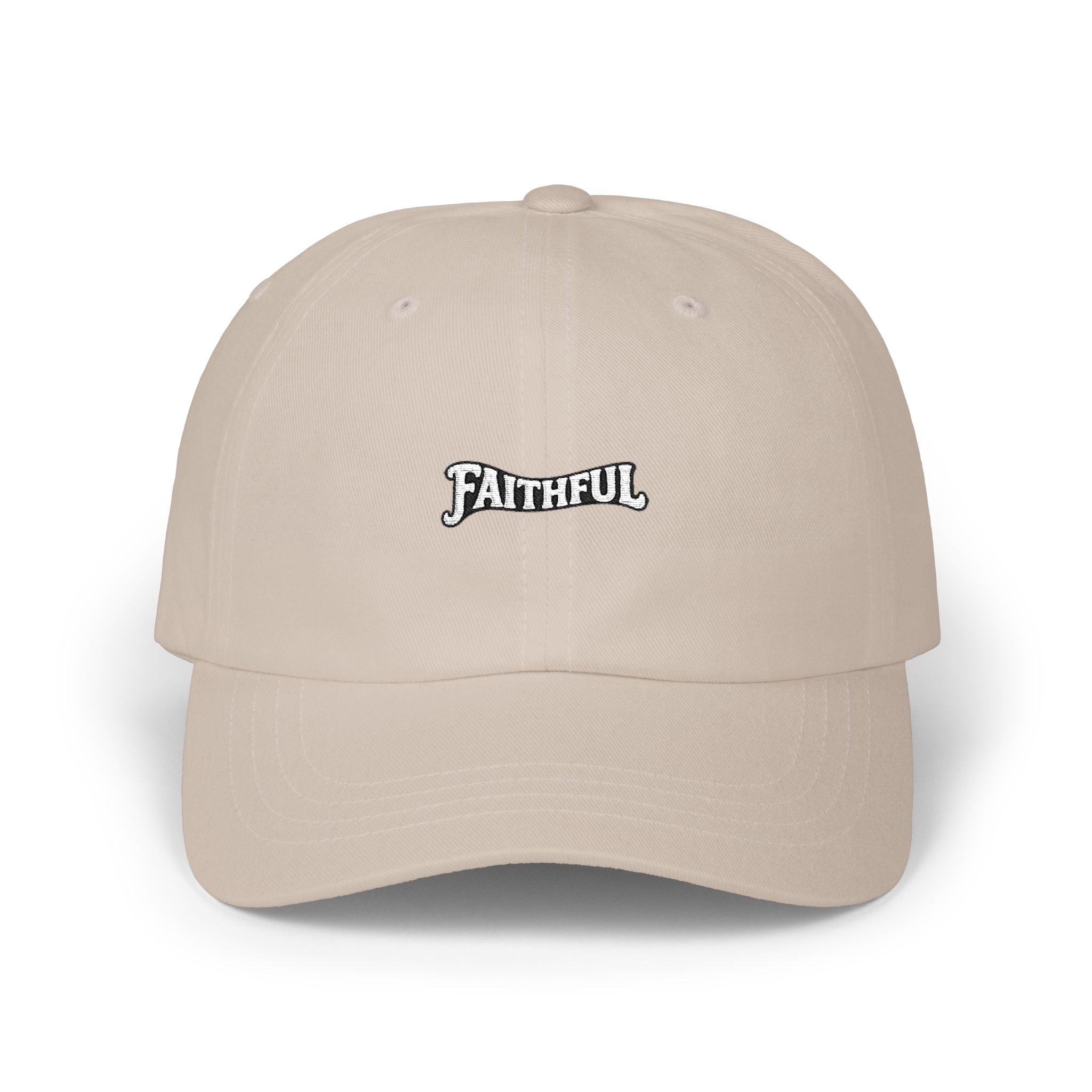 Jesus Is King Classic Dad Cap — Subtle Christian Baseball Hat for Believers