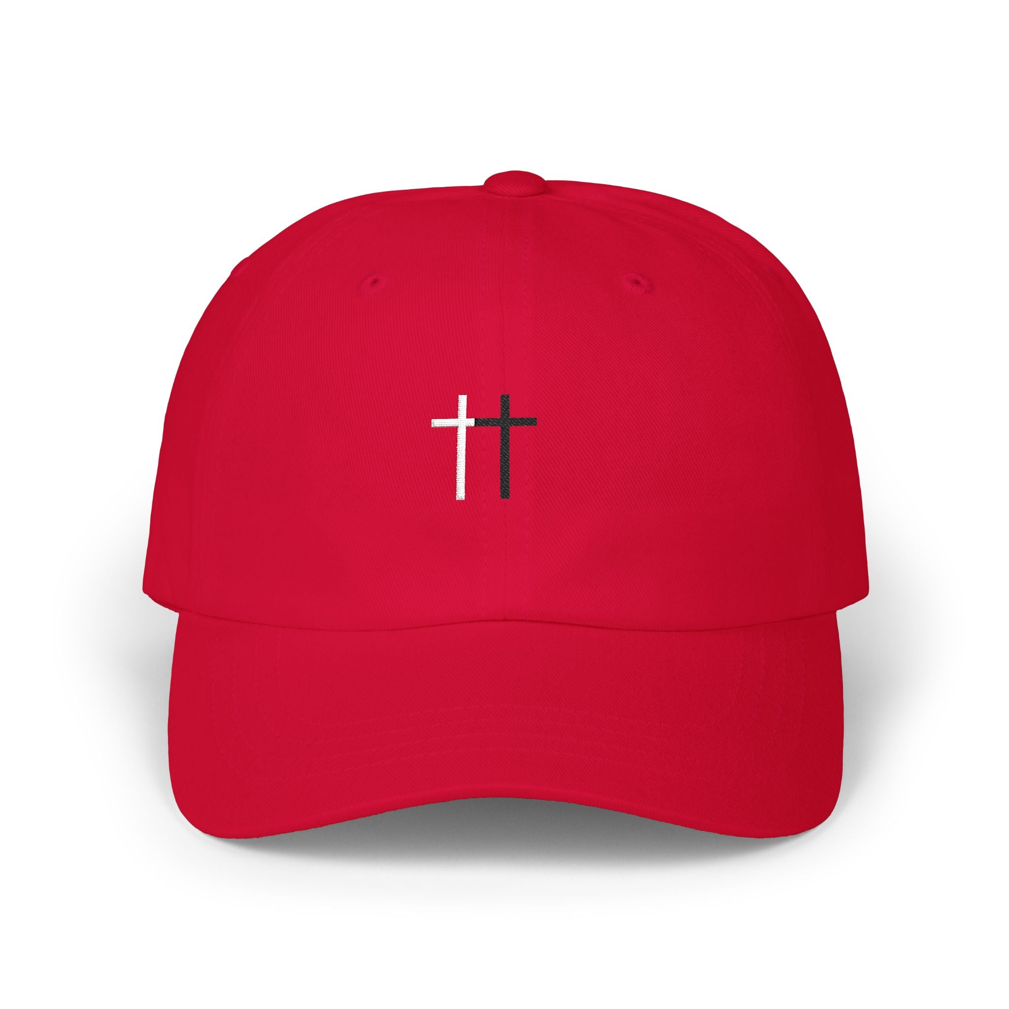 Christian Cross Dad Cap — Simple Faith Baseball Hat