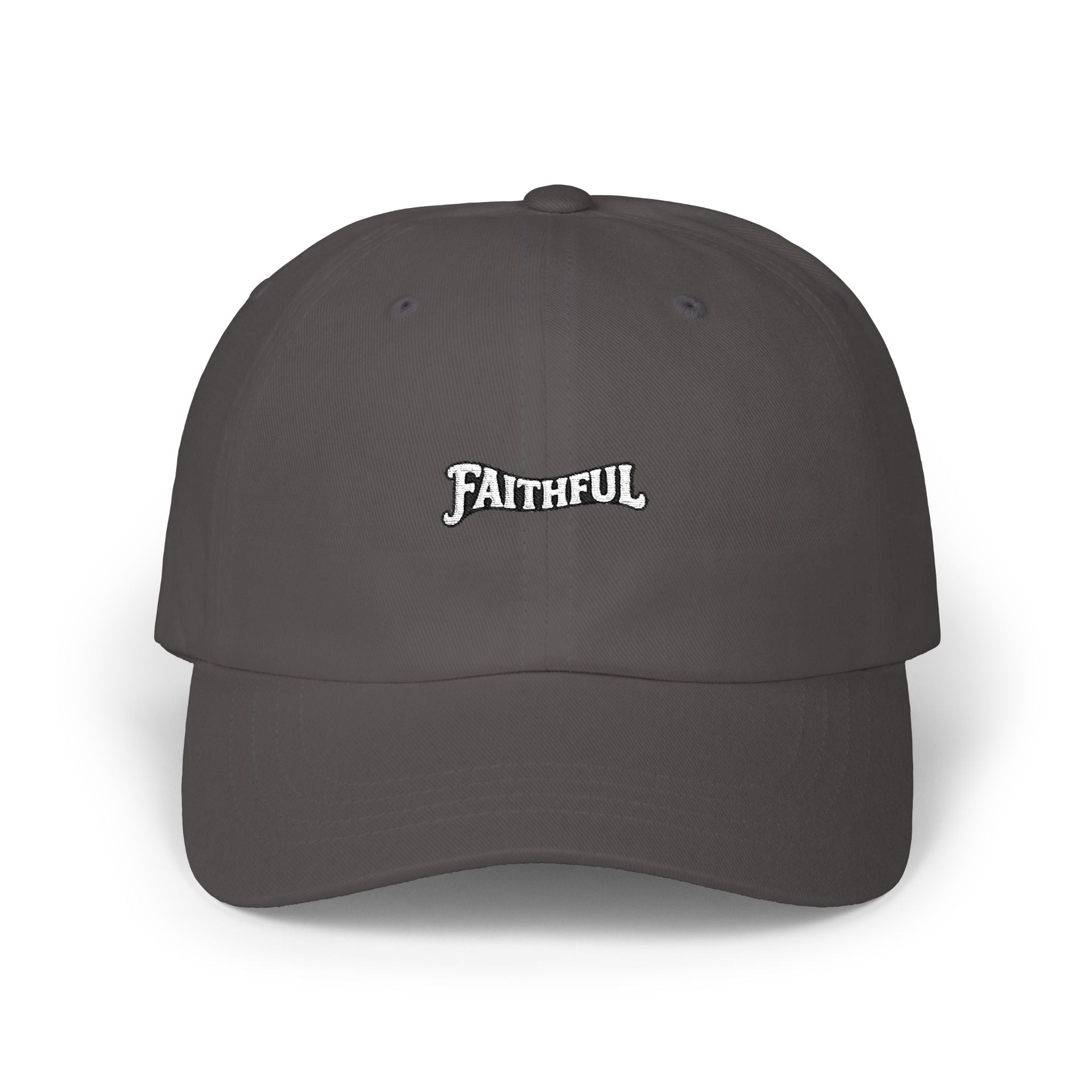 Jesus Is King Classic Dad Cap — Subtle Christian Baseball Hat for Believers