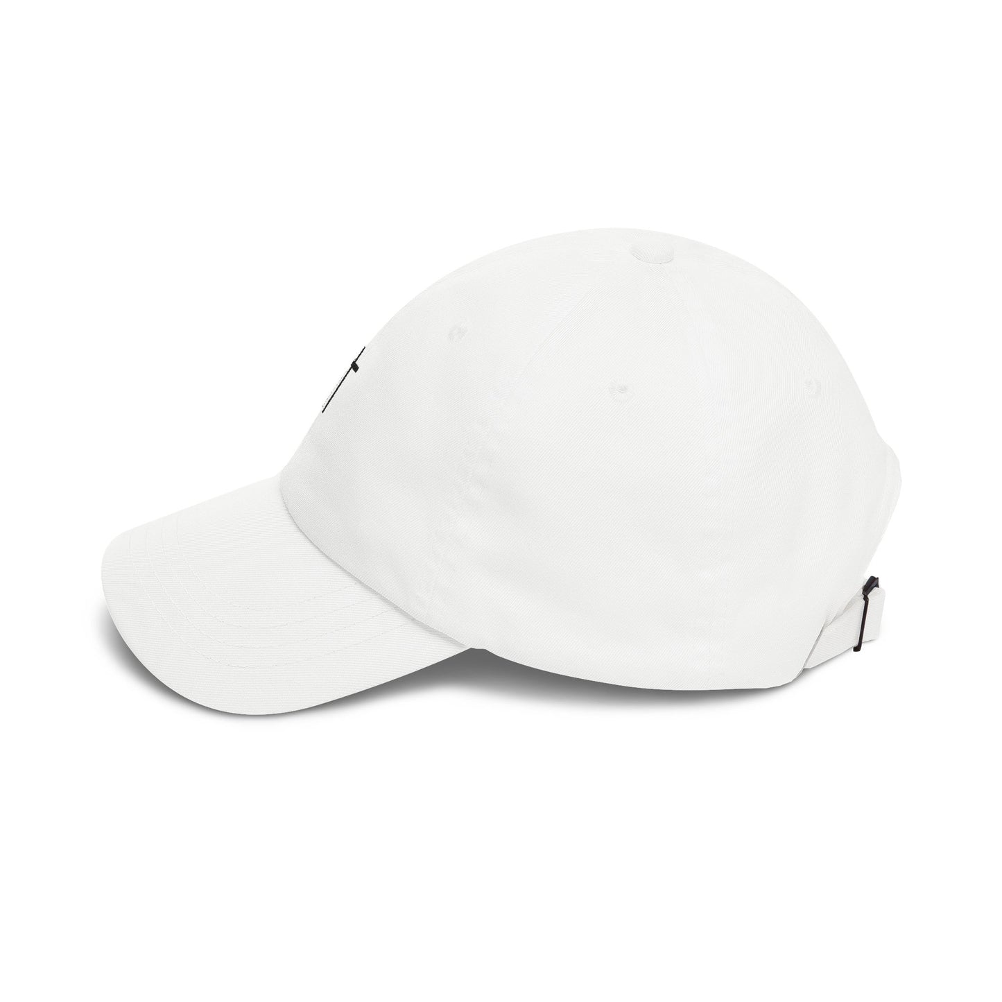 Dad Cap — Classic White Adjustable Baseball Hat