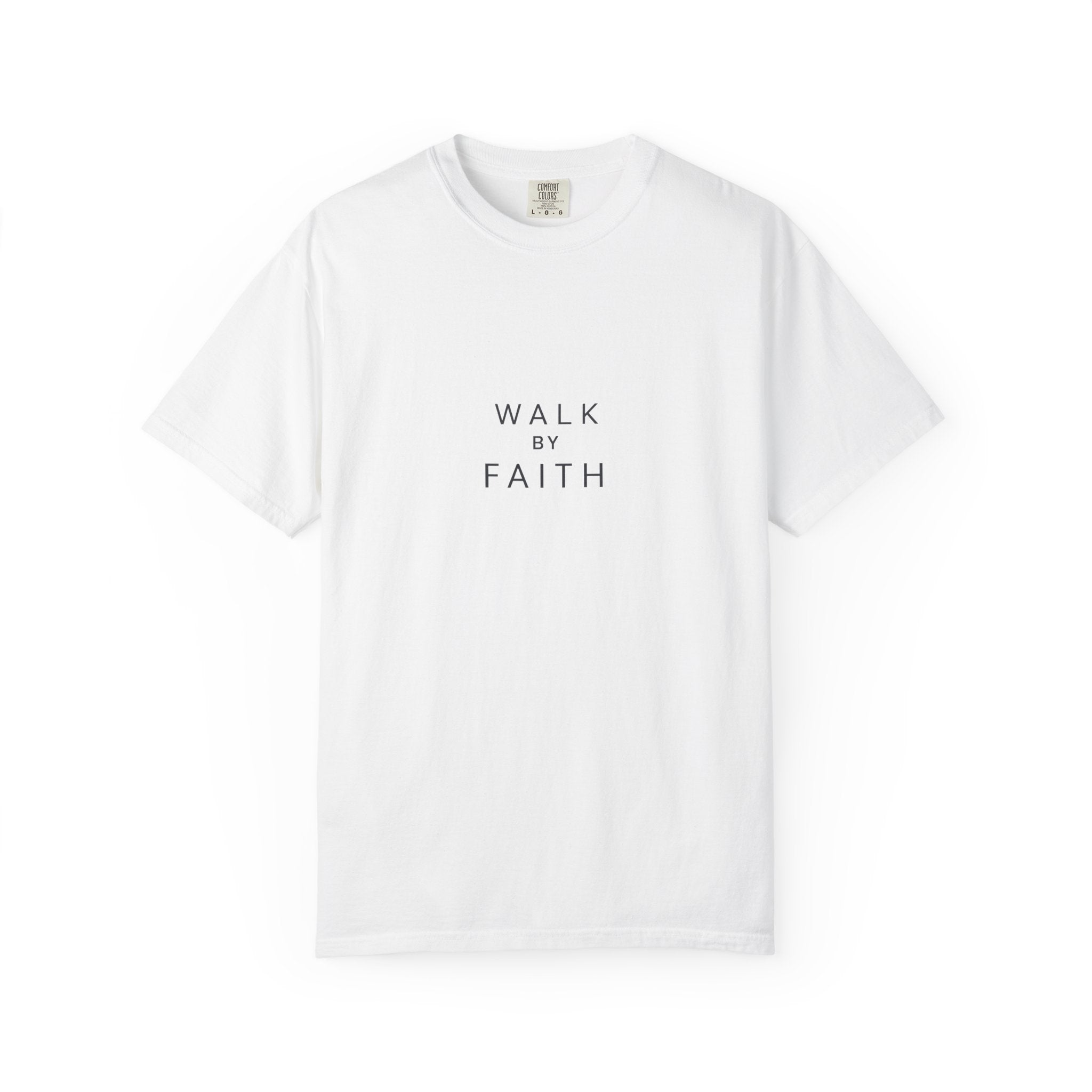 Walk By Faith Christian T-Shirt — Worship & Church Tee
