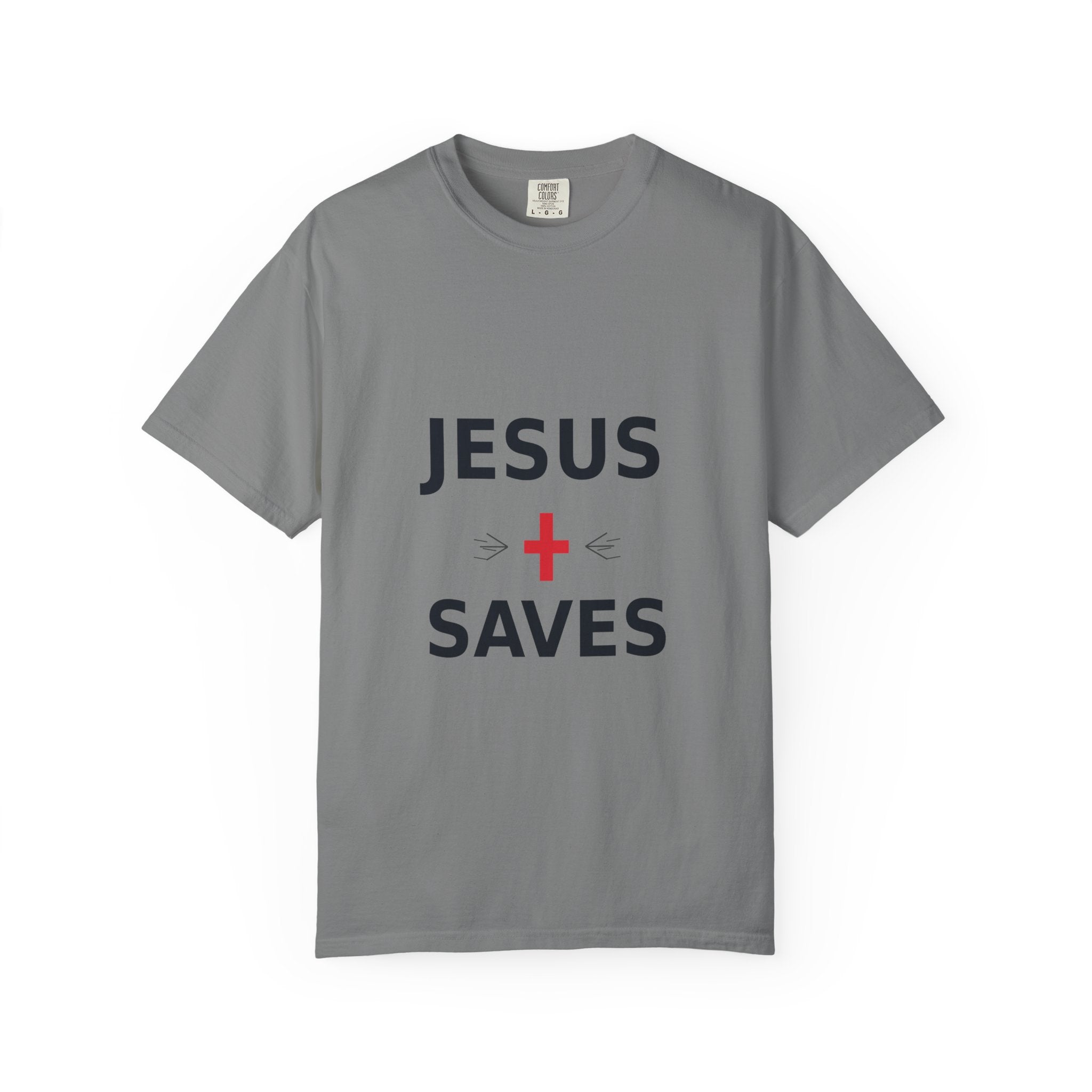 Jesus Saves T-shirt — Faith-Based Christian Tee for Worship & Church