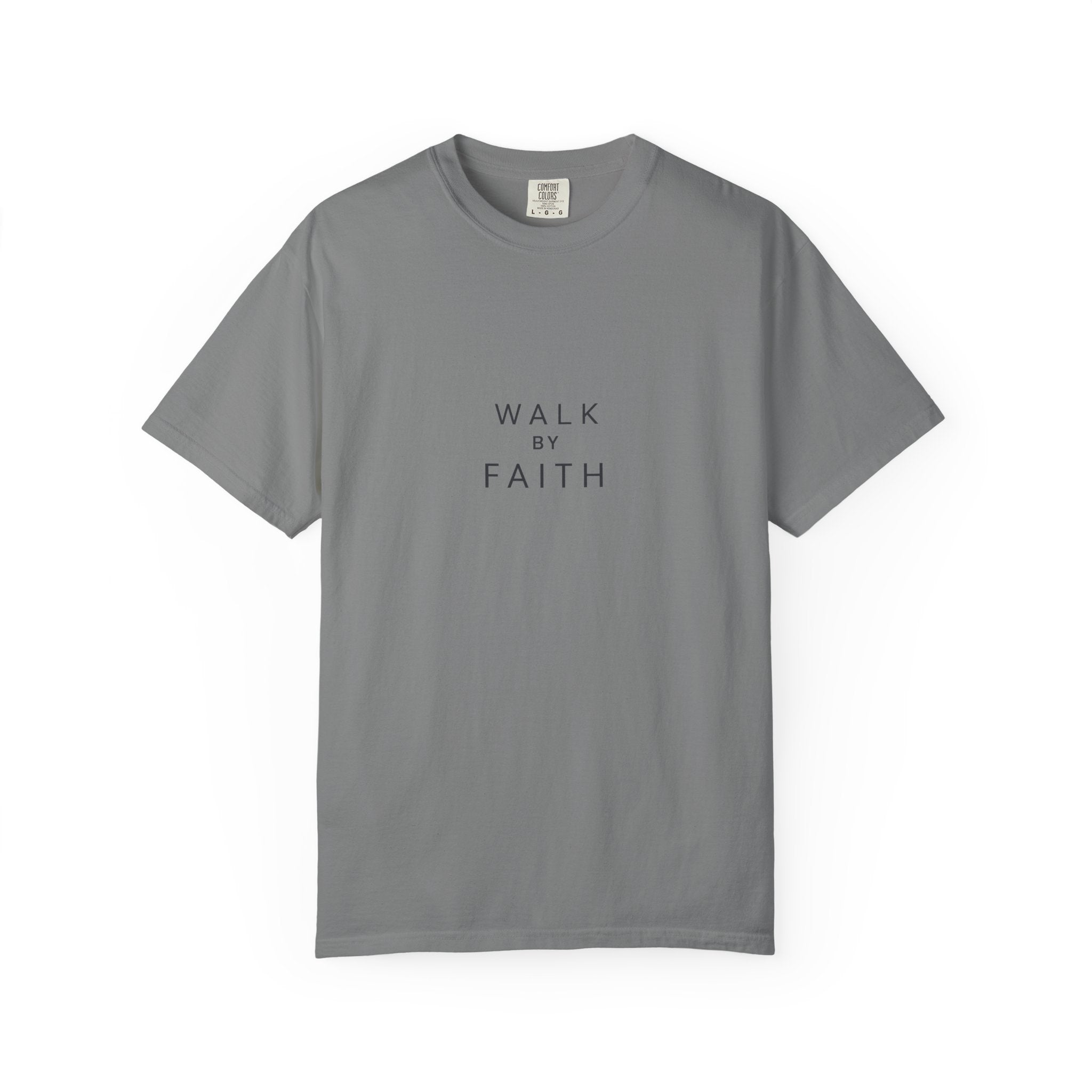 Walk By Faith Christian T-Shirt — Worship & Church Tee