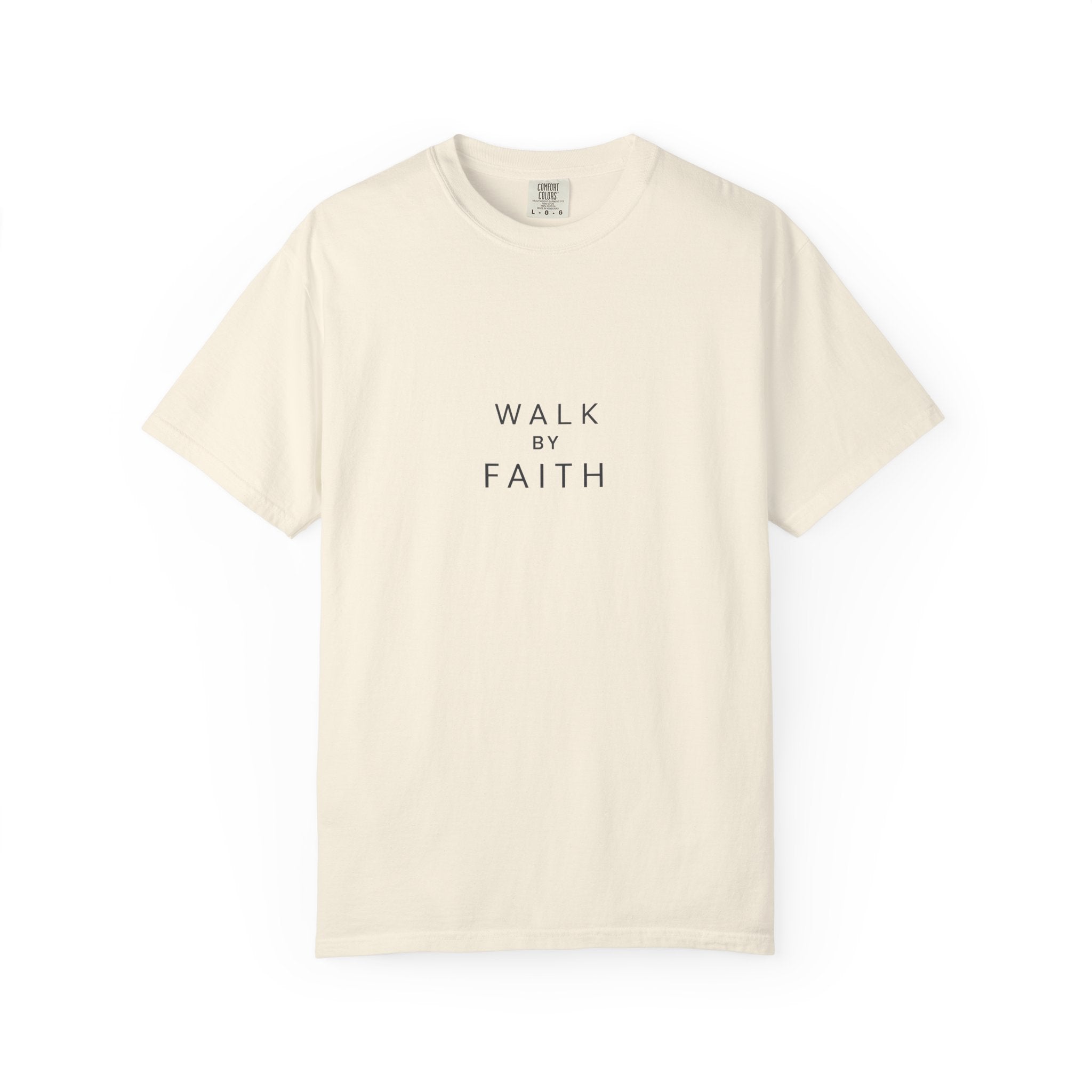 Walk By Faith Christian T-Shirt — Worship & Church Tee