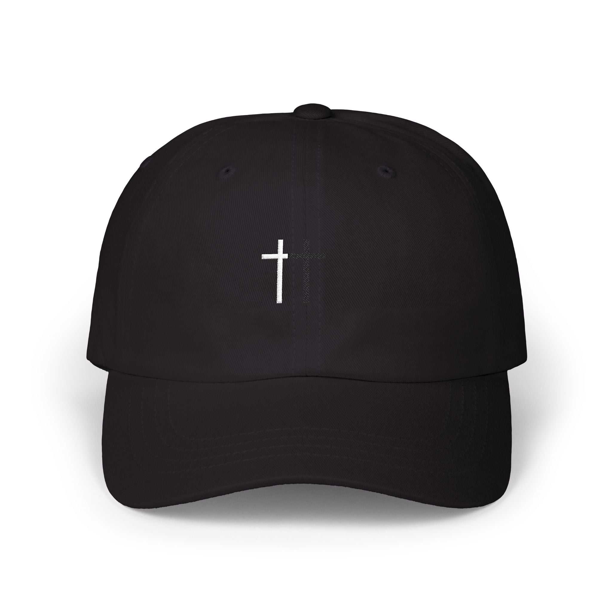 Christian Cross Dad Cap — Simple Faith Baseball Hat