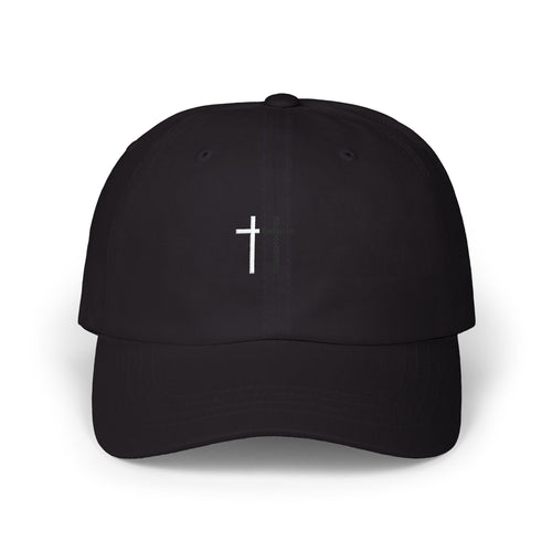 Christian Cross Dad Cap — Simple Faith Baseball Hat