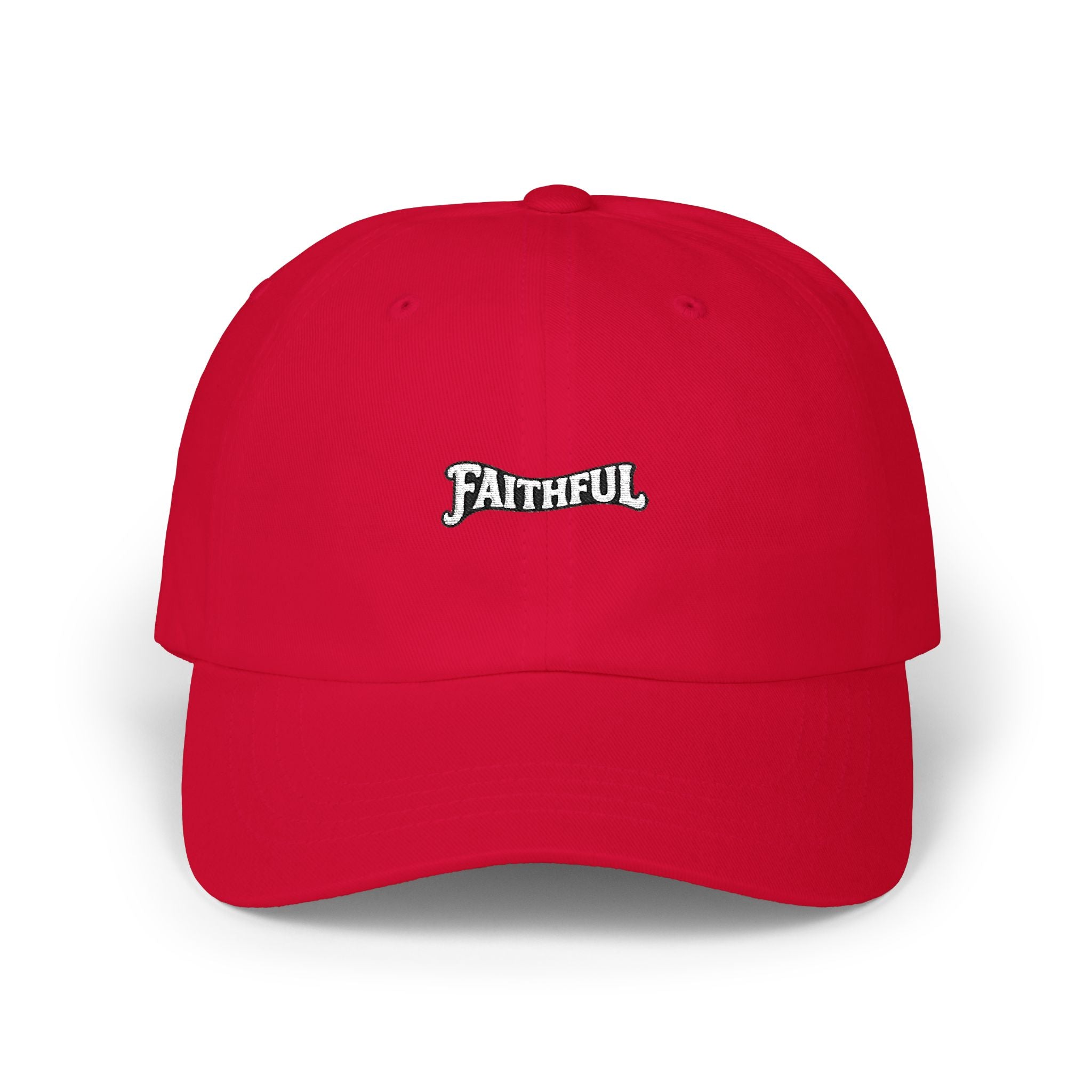 Jesus Is King Classic Dad Cap — Subtle Christian Baseball Hat for Believers