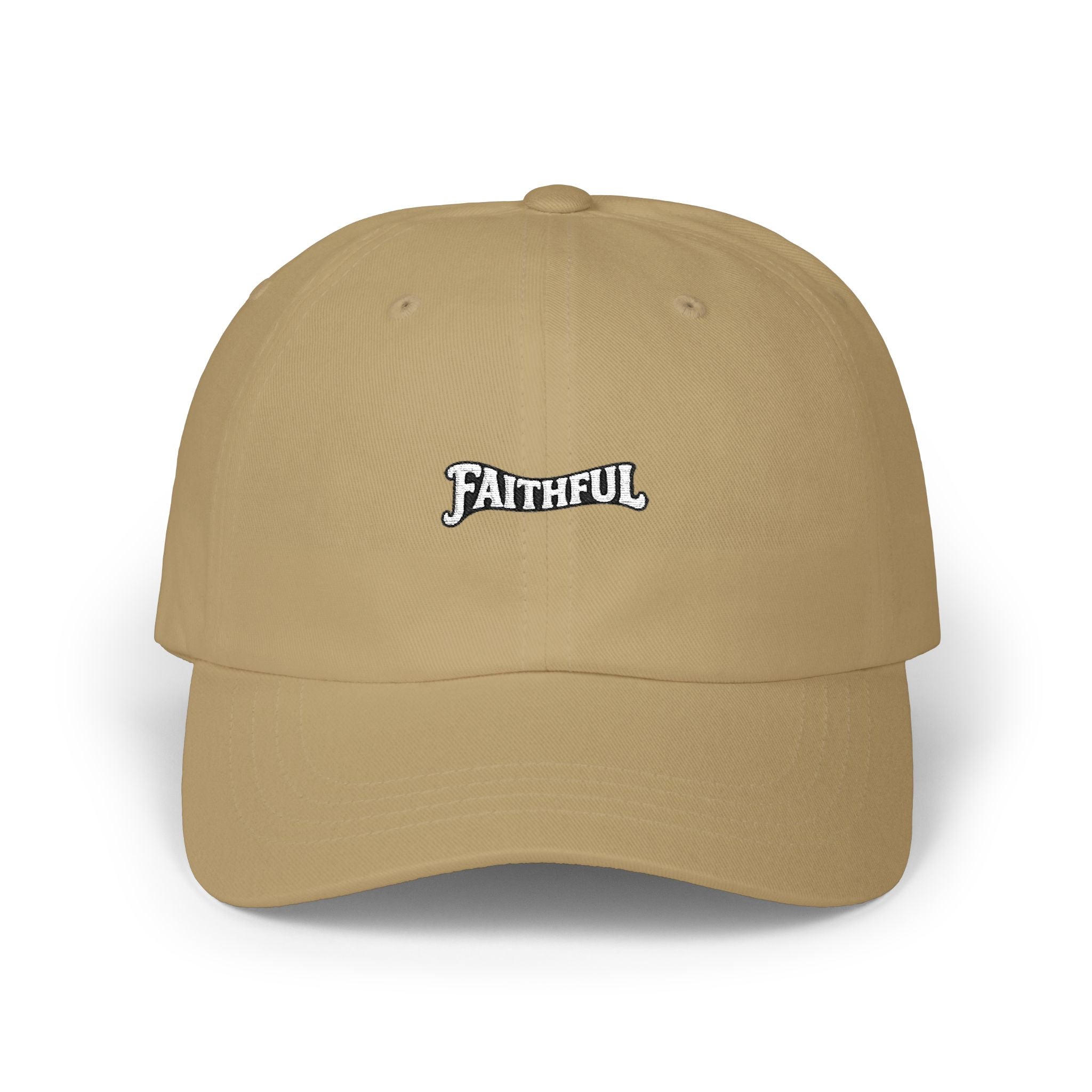 Jesus Is King Classic Dad Cap — Subtle Christian Baseball Hat for Believers