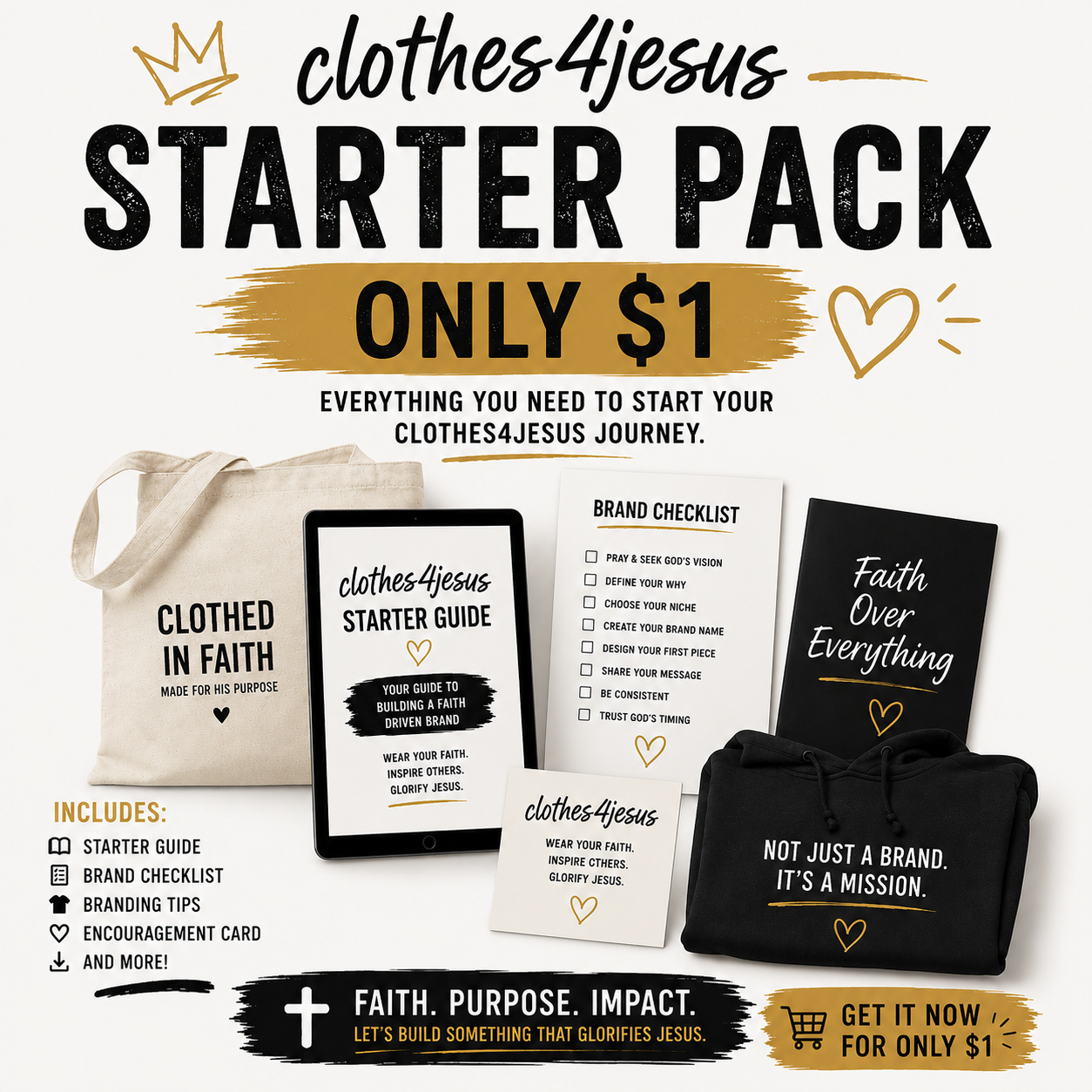 Clothes4Jesus Digital Starter Pack